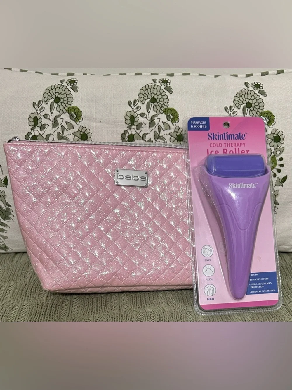 NEW Wellness Bundle Bebe Bag, Various Body Butters & Purple Cold Therapy Roller